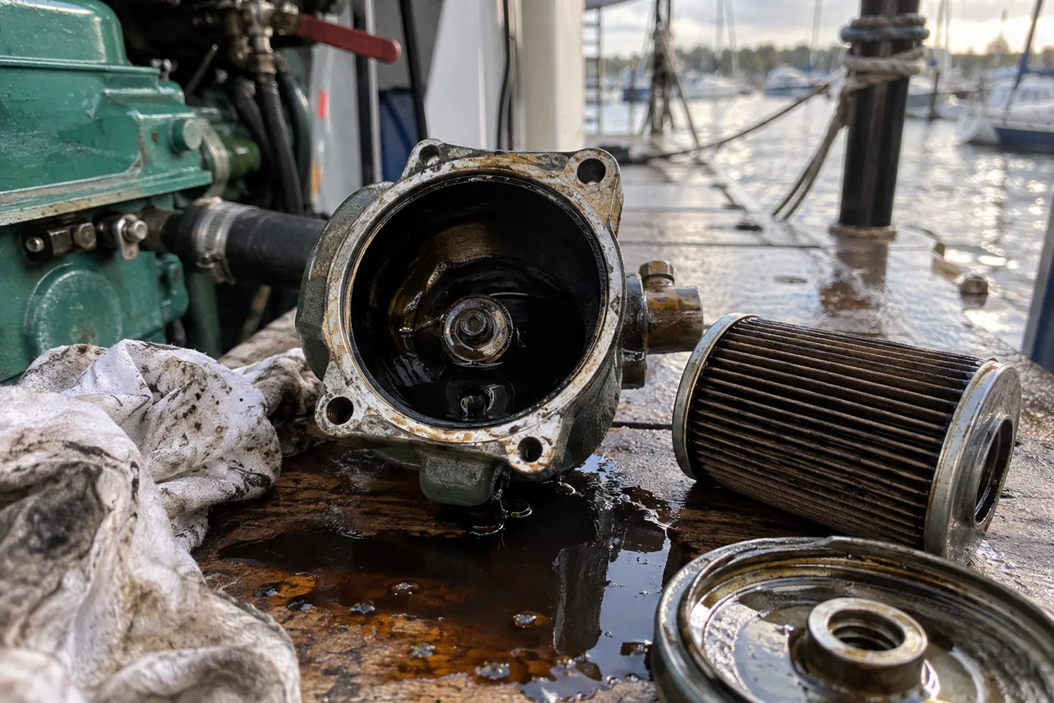 Dieselmotor an Bord: 6 häufige Fehlerquellen bei der Wartung